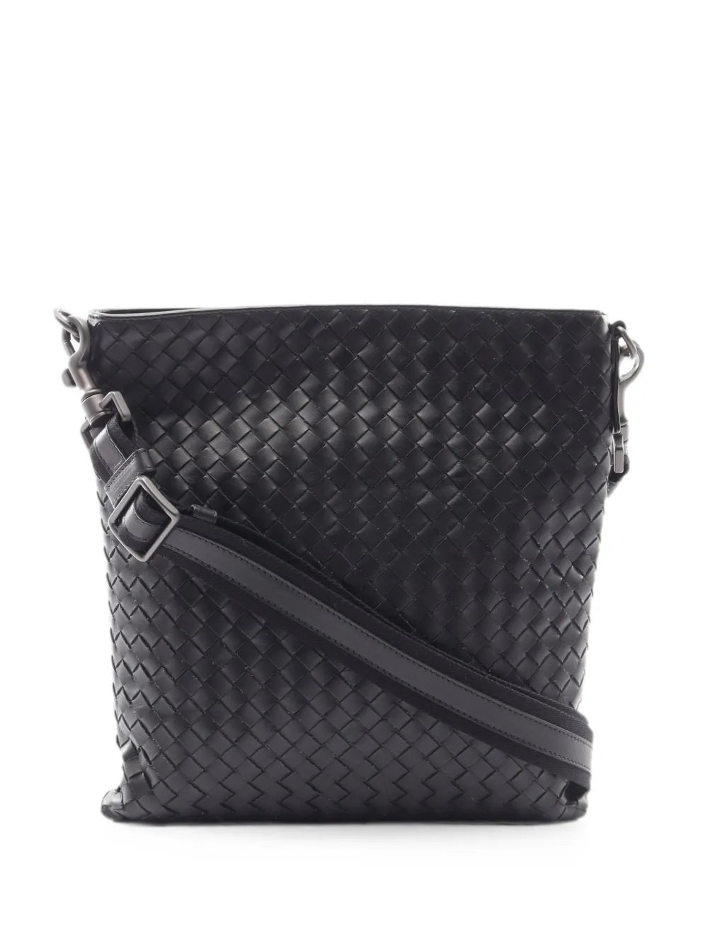 Bottega Veneta Pre-Owned 2010s Intrecciato shoulder bag - Schwarz