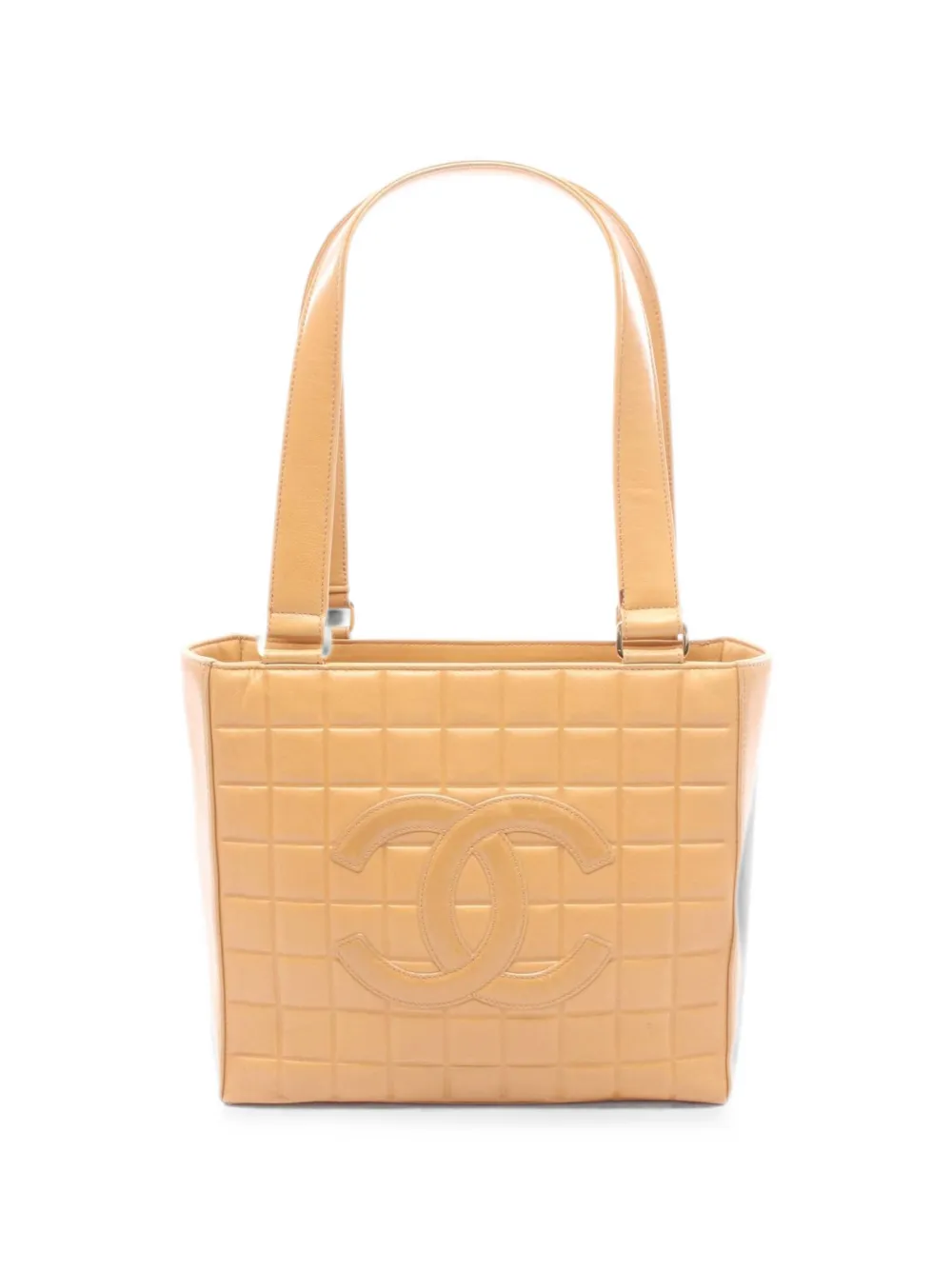 CHANEL Pre-Owned 2002-2003 Chocolate Bar tote bag - Neutrals