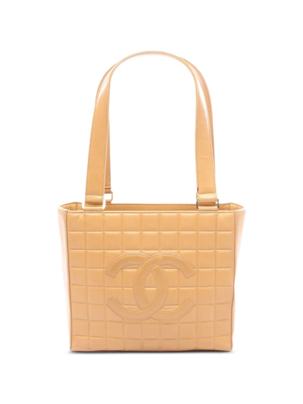 CHANEL Pre-Owned 2002-2003 Chocolate Bar tote bag - Neutrals