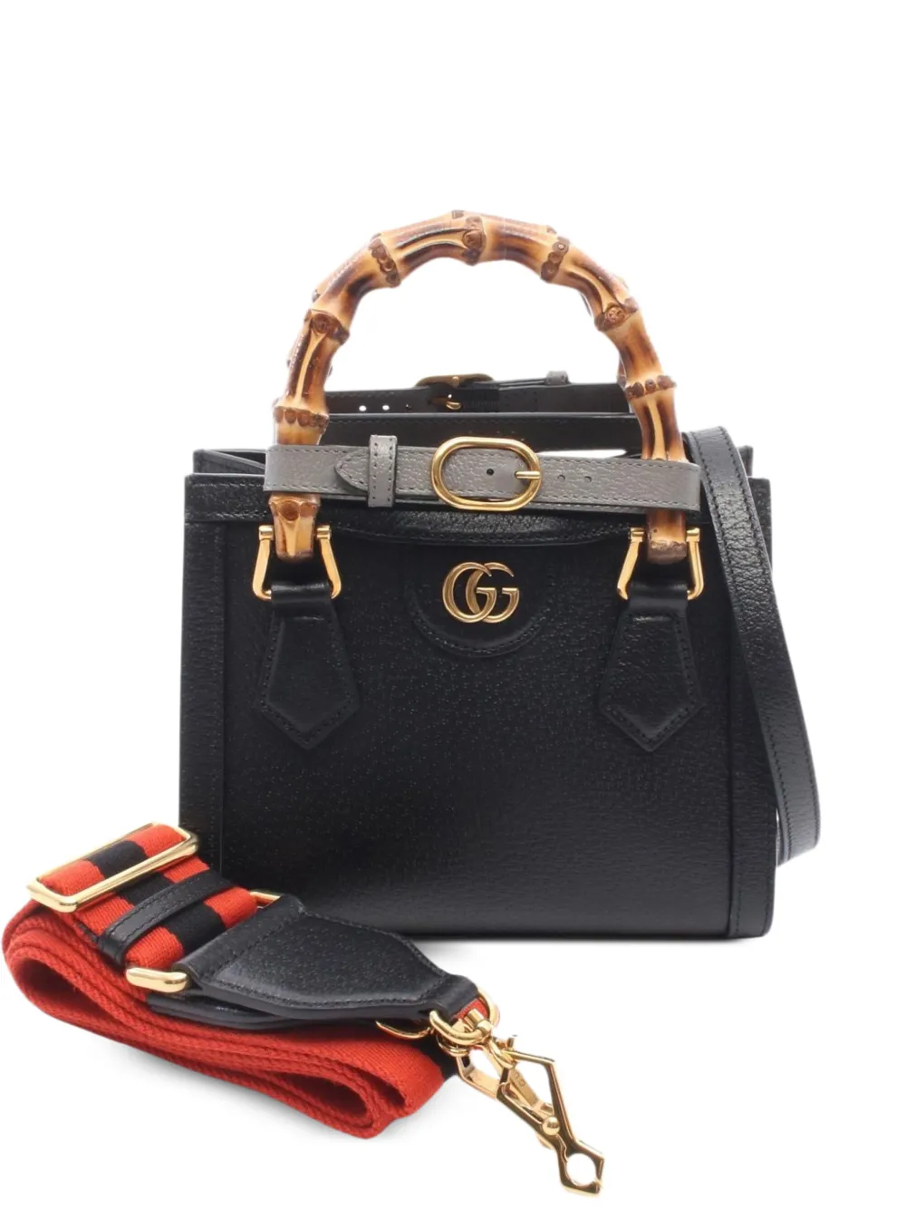 Gucci Pre-Owned 2010s mini Diana Bamboo tote bag - Schwarz