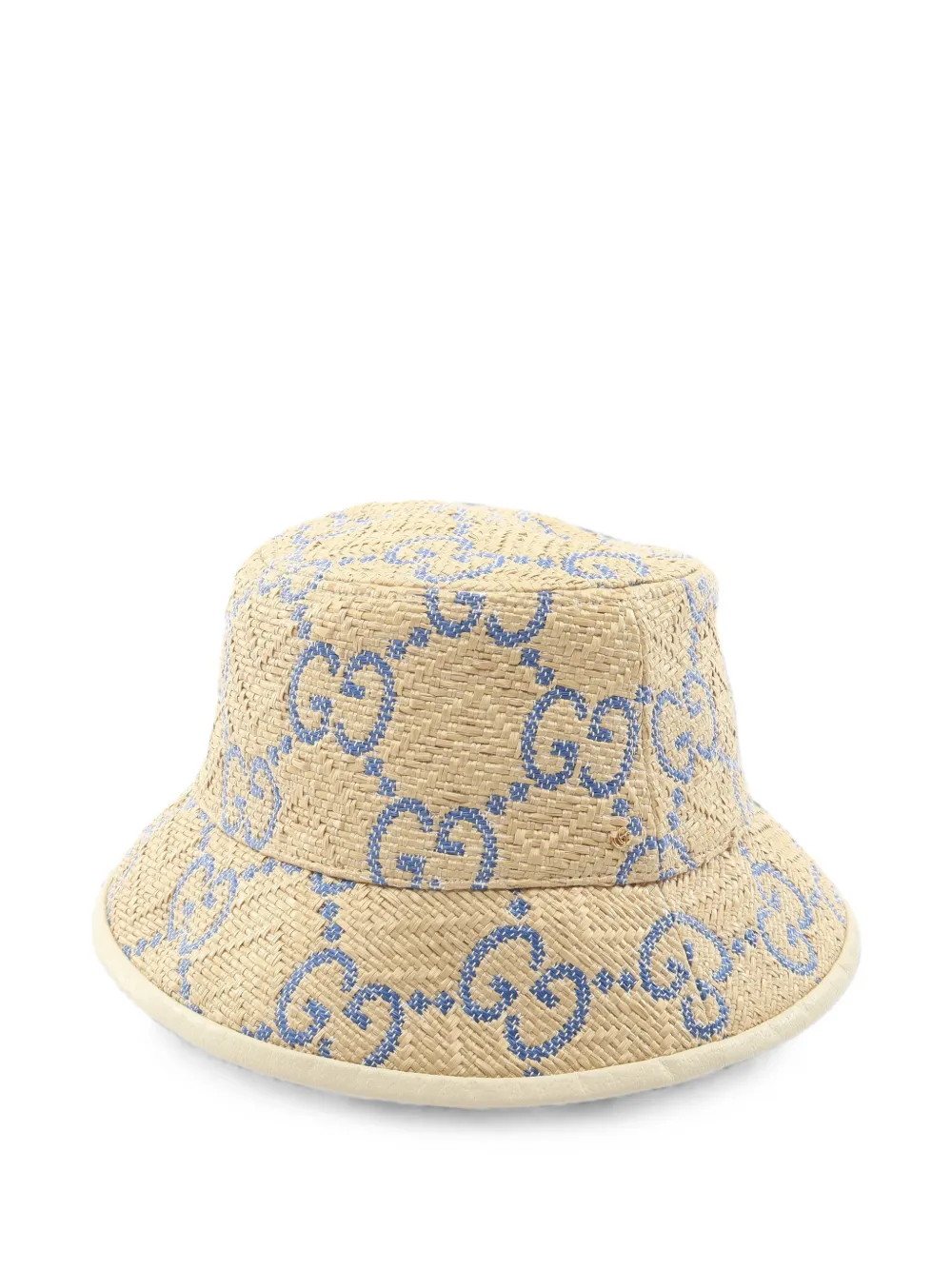 Gucci Pre-Owned 2010s GG jacquard bucket hat - Nude