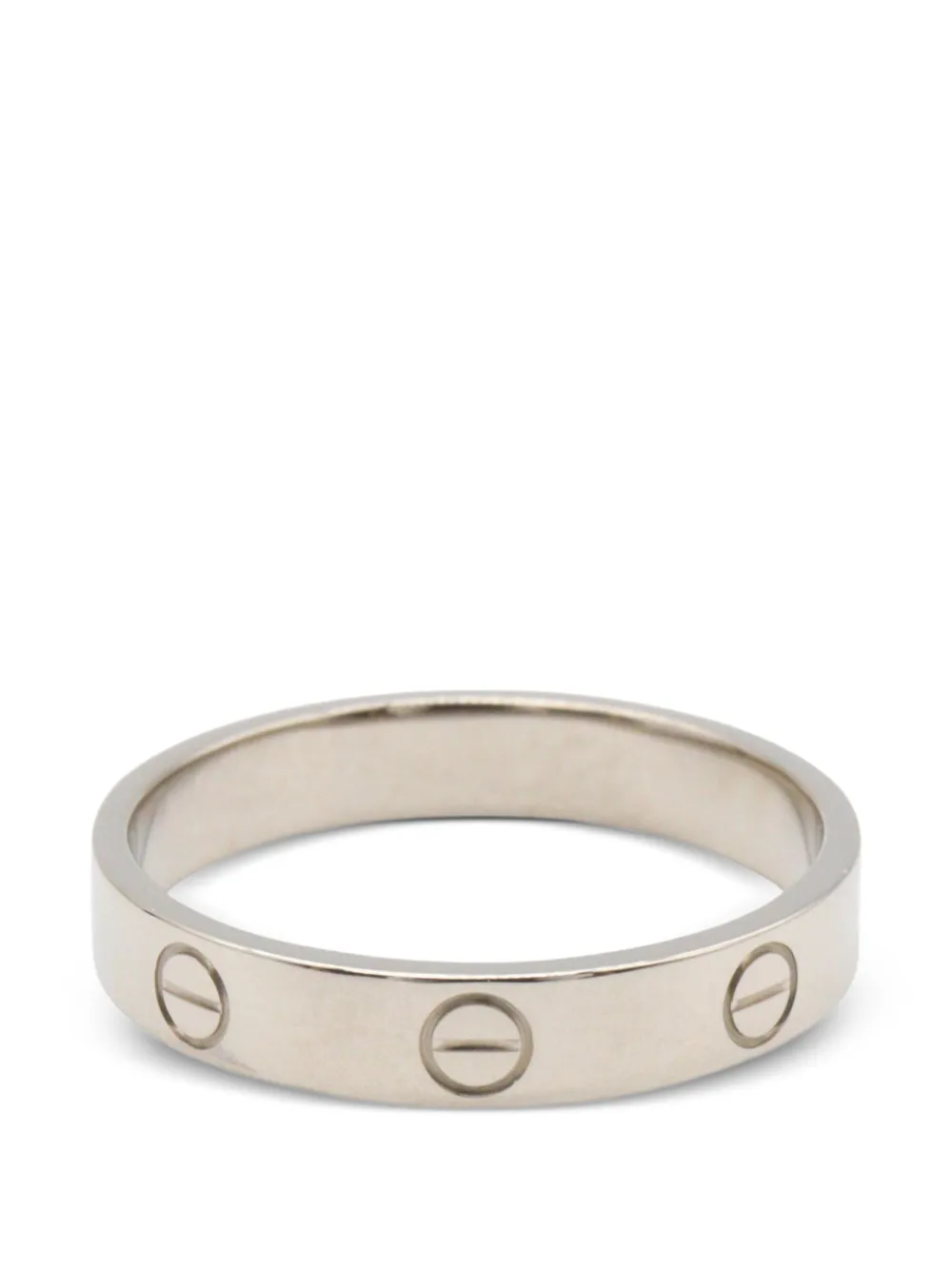 Cartier 2010s mini Love ring - Argento