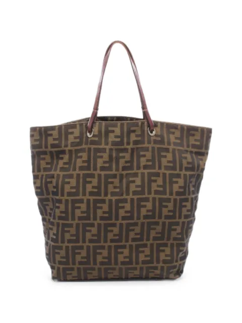 Fendi Pre-Owned 2000s Zucca-pattern tote bag