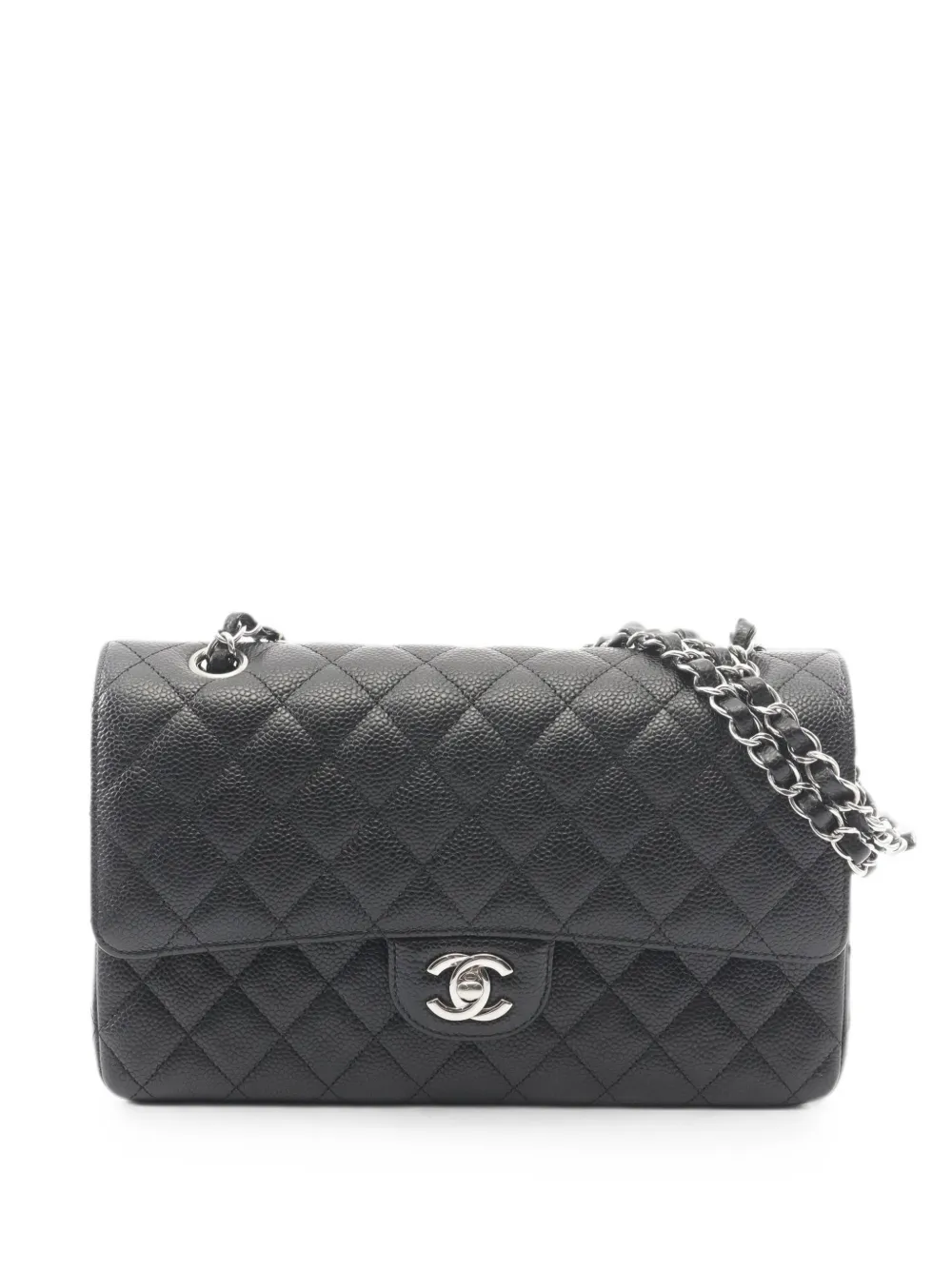 CHANEL Pre-Owned Matelassé shoulder bag - Black