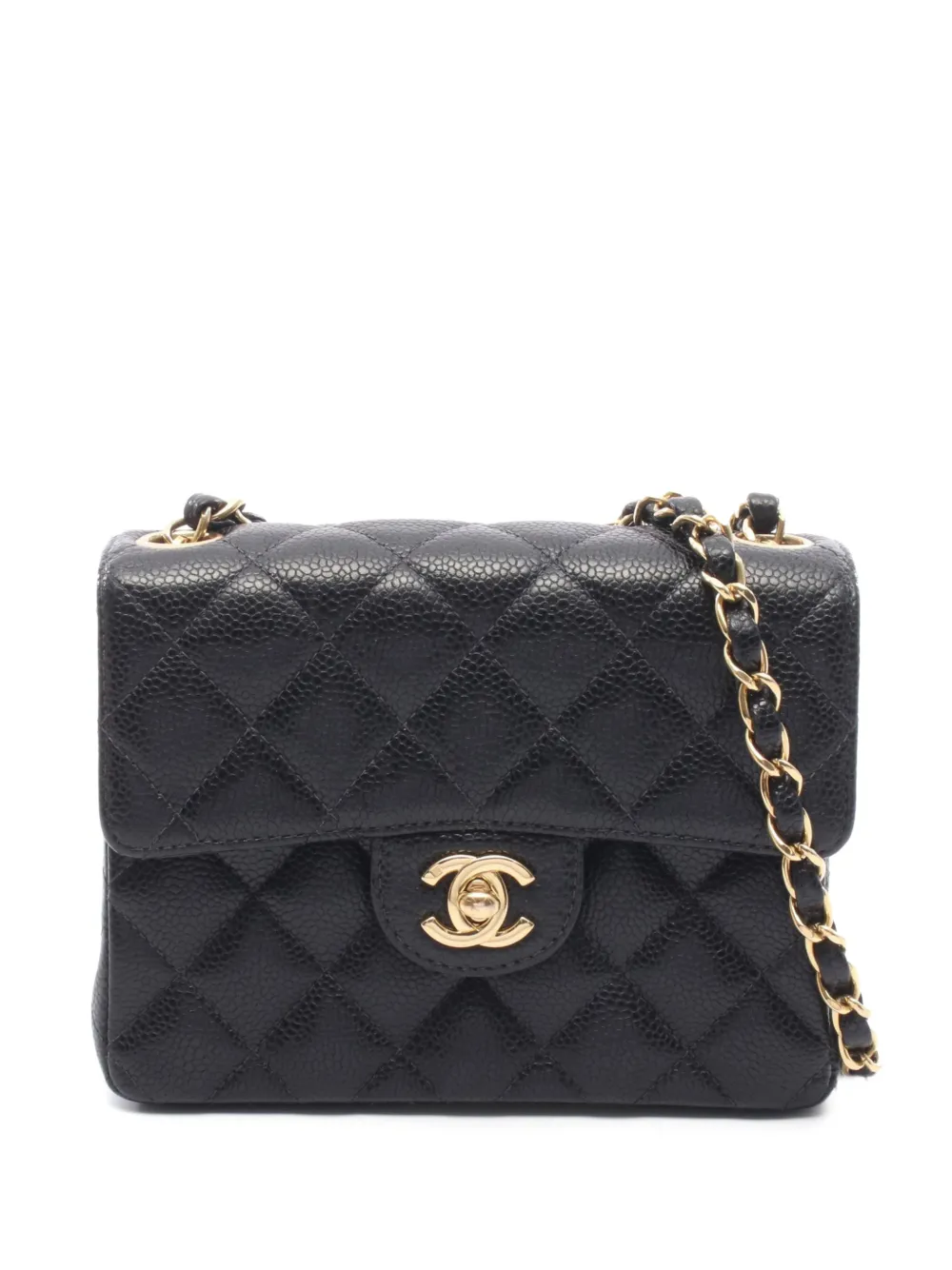 CHANEL Pre-Owned 2004-2005 Matelassé mini bag - Nero
