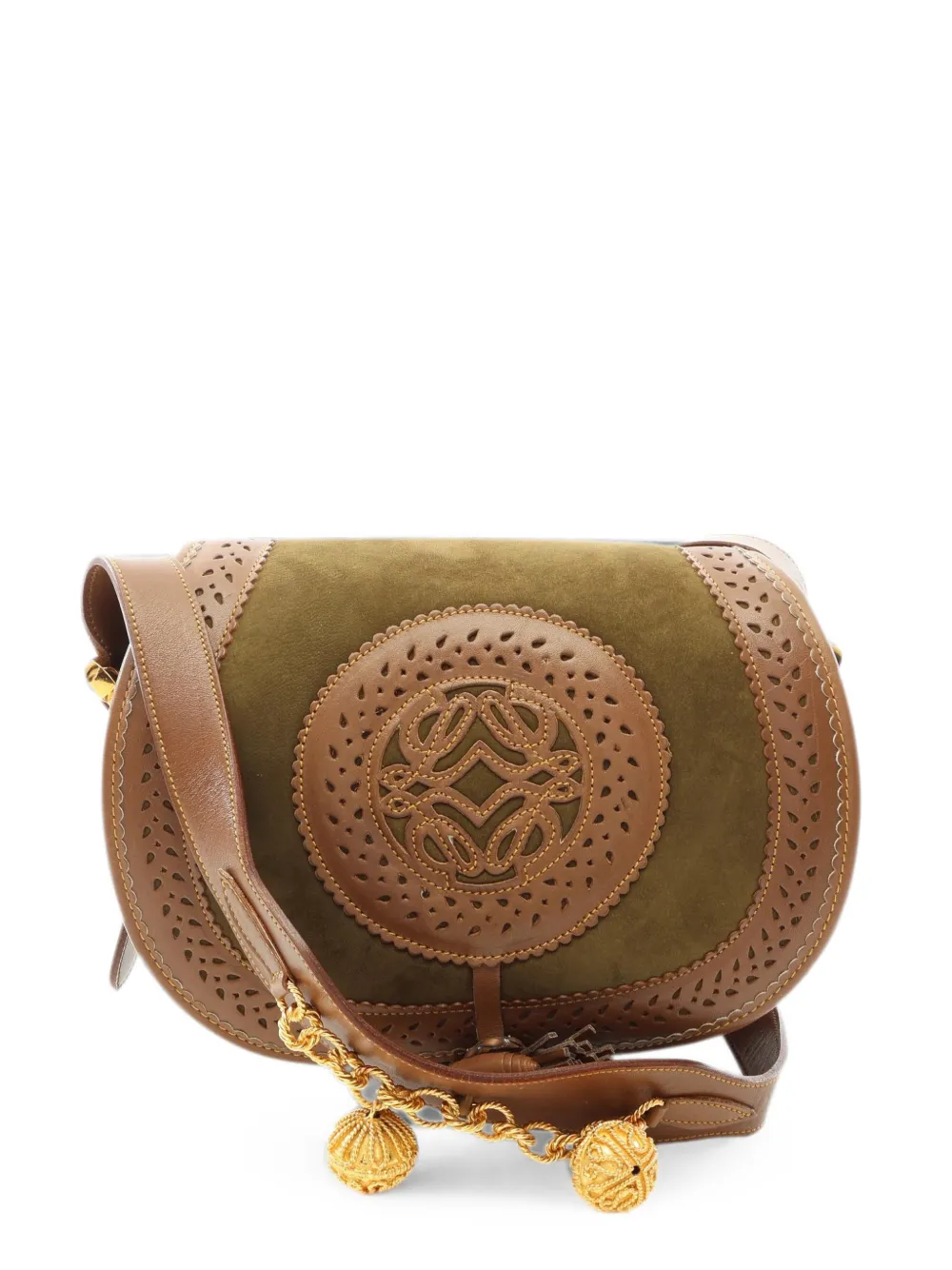 Loewe Pre-Owned 2000s Seville Anagram Schultertasche - Grün