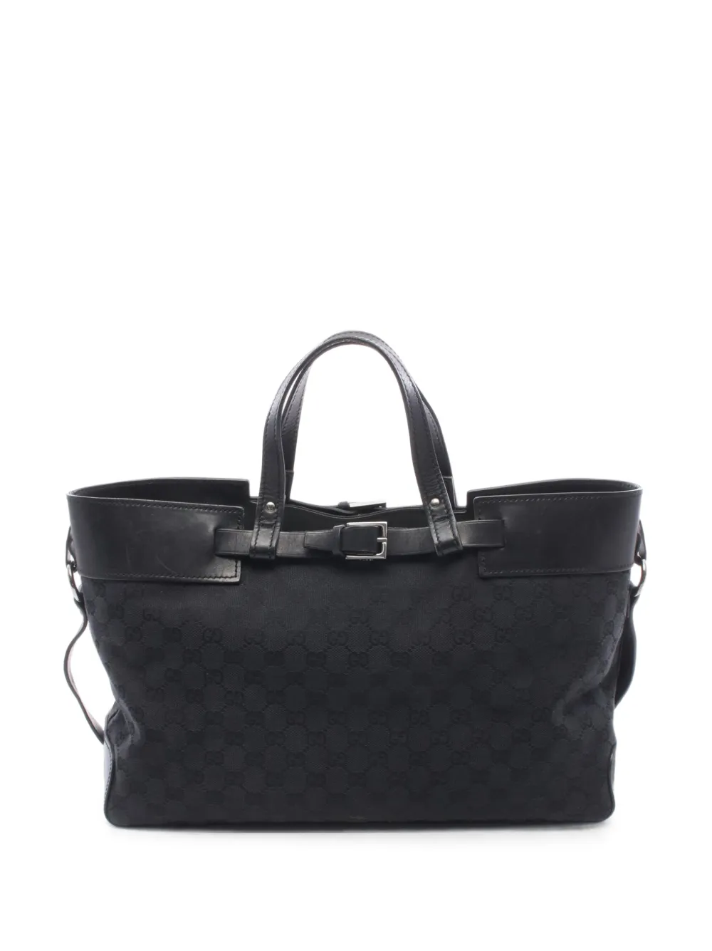 Gucci Pre-Owned 2000s GG canvas tote bag - Nero