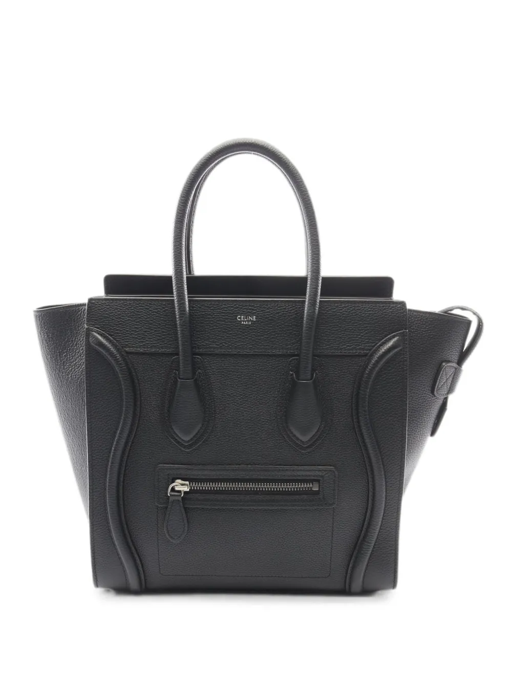 Celine Pre-Owned 2000s micro Luggage tote bag - Black