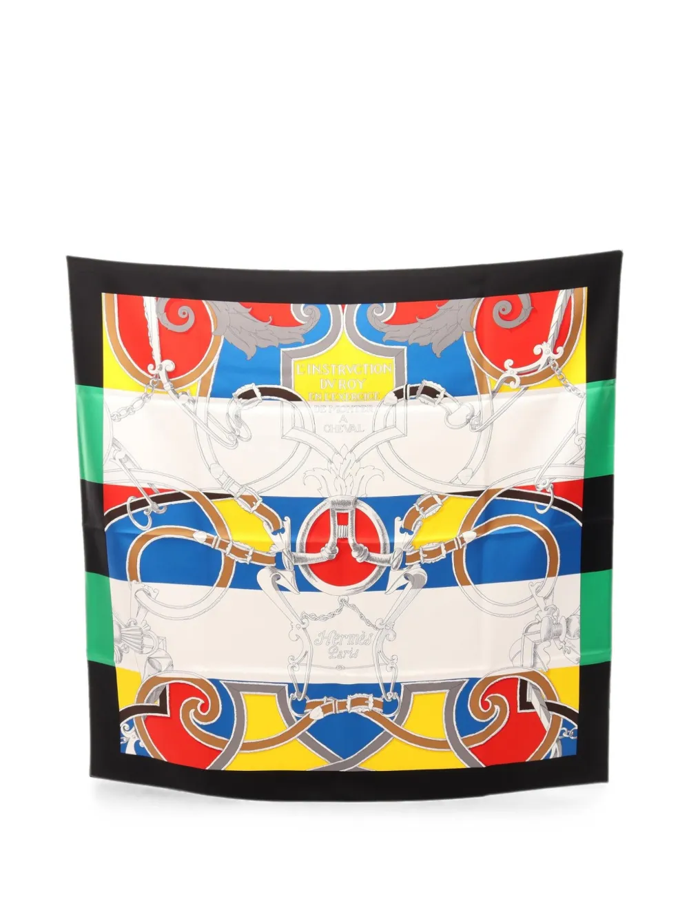 Hermès Pre-Owned 2010s L'Instruction du Roy scarf - Weiß