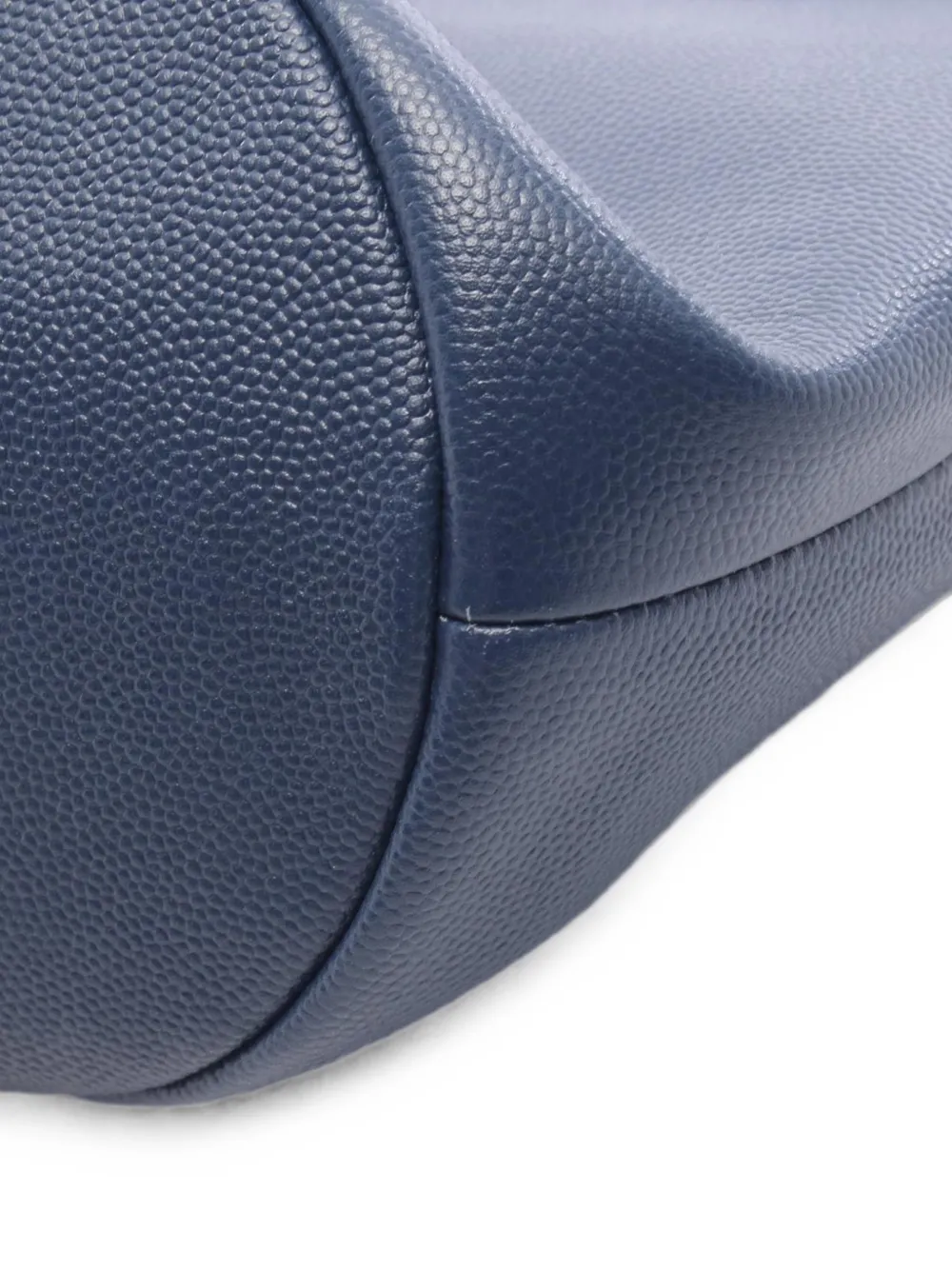 CHANEL Pre-Owned 2019 pre-owned Deauville schoudertas Blauw