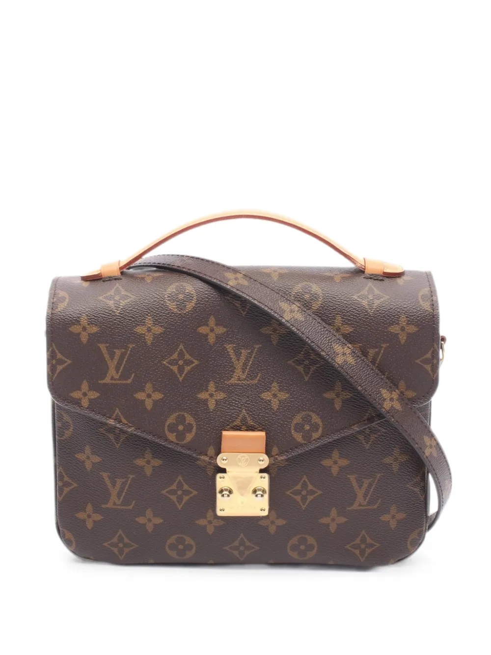 Louis Vuitton Pre-Owned 2017 MM Pochette Metis Monogram handbag - Brown