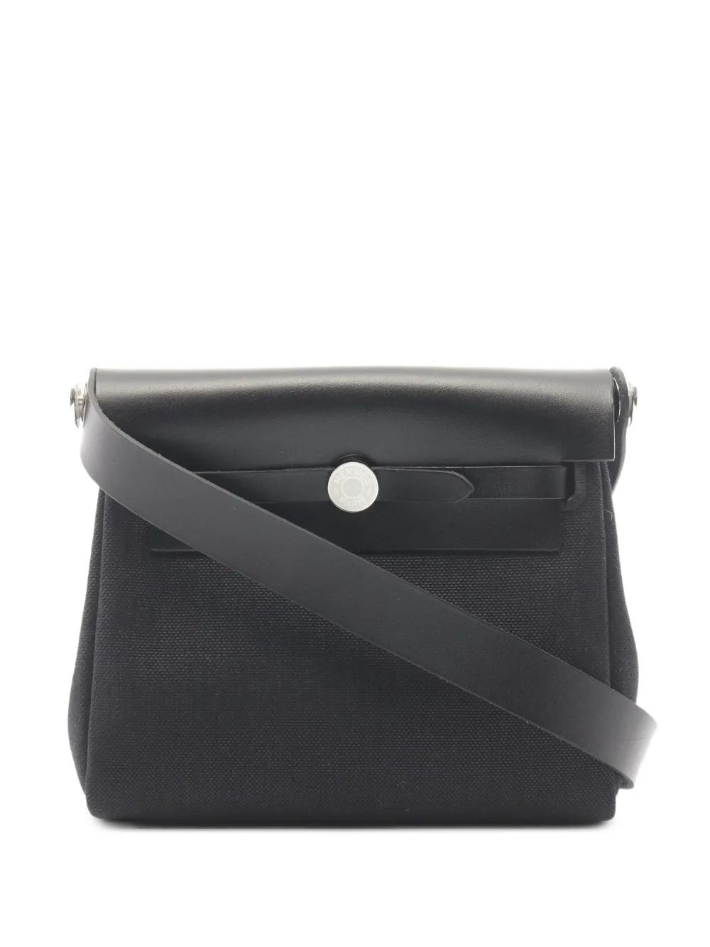 Hermès Pre-Owned 2010s mini Herbag Zip shoulder bag - Black