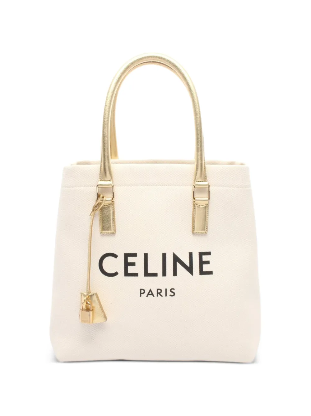 Celine Pre-Owned 2000s Horizontal Cabas logo-print tote bag - Neutrals
