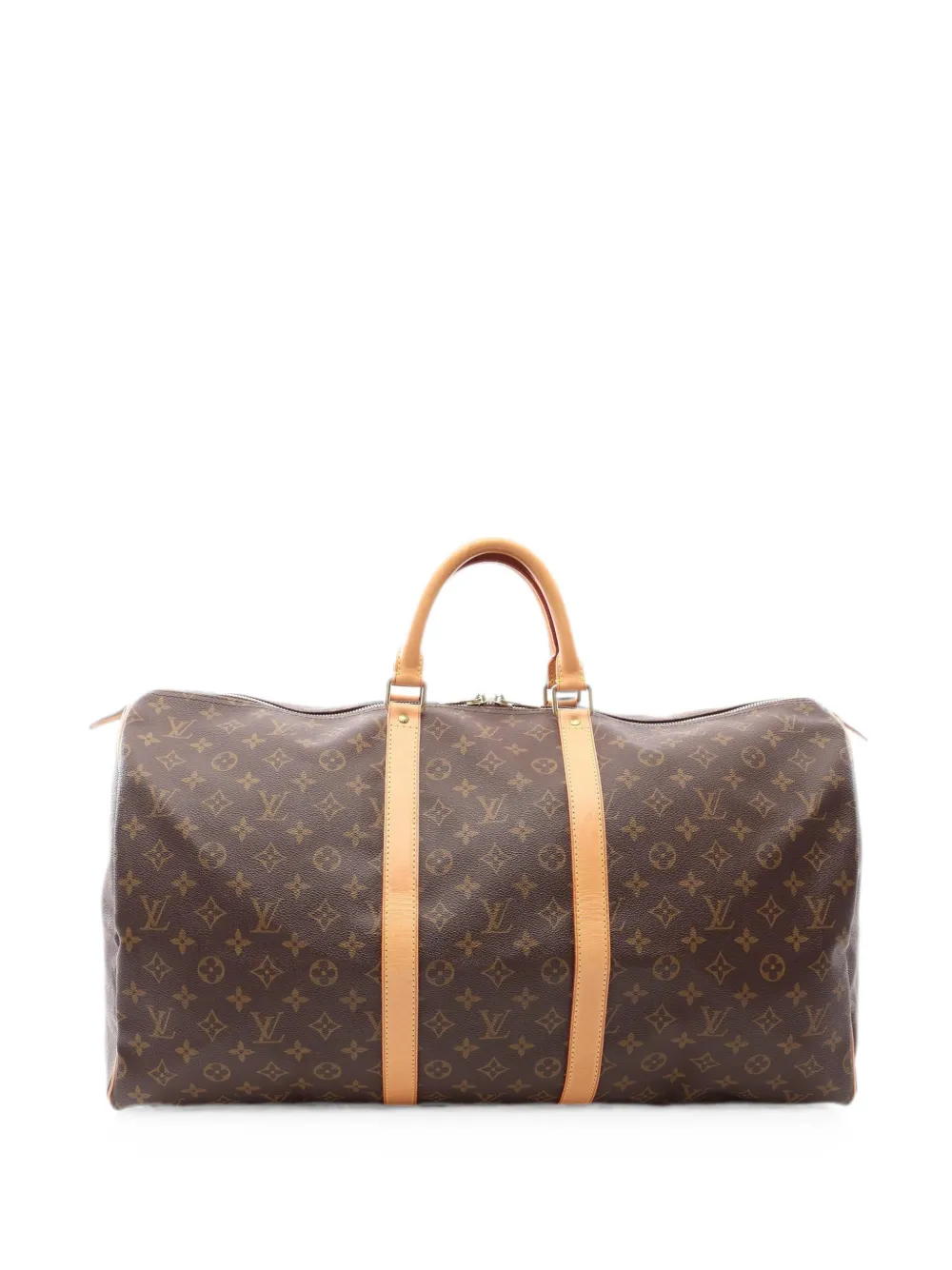 Louis Vuitton Pre-Owned 2002 55 Keepall Monogram holdall - Brown