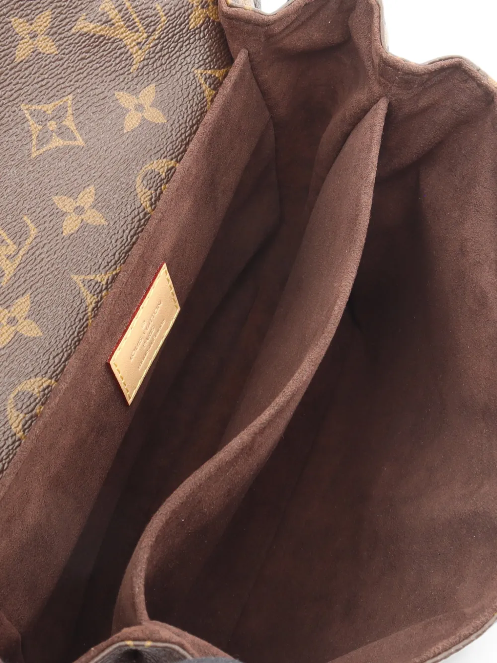 Louis Vuitton Pre-Owned Monogram Pochette Metis handtas Bruin