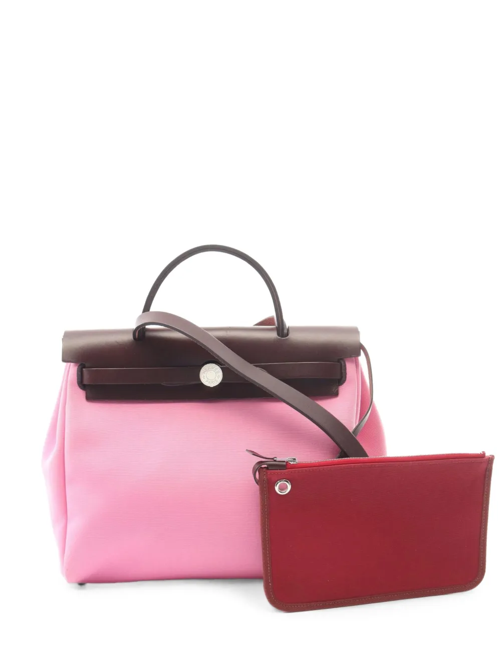 Hermès Pre-Owned 2000s PM Herbag Zip two-way tote bag - Pink