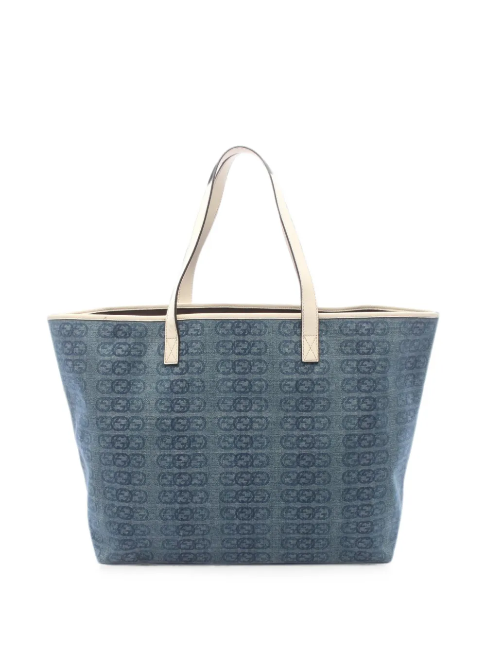 Gucci Pre-Owned 2010s Interlocking G tote bag - Blau
