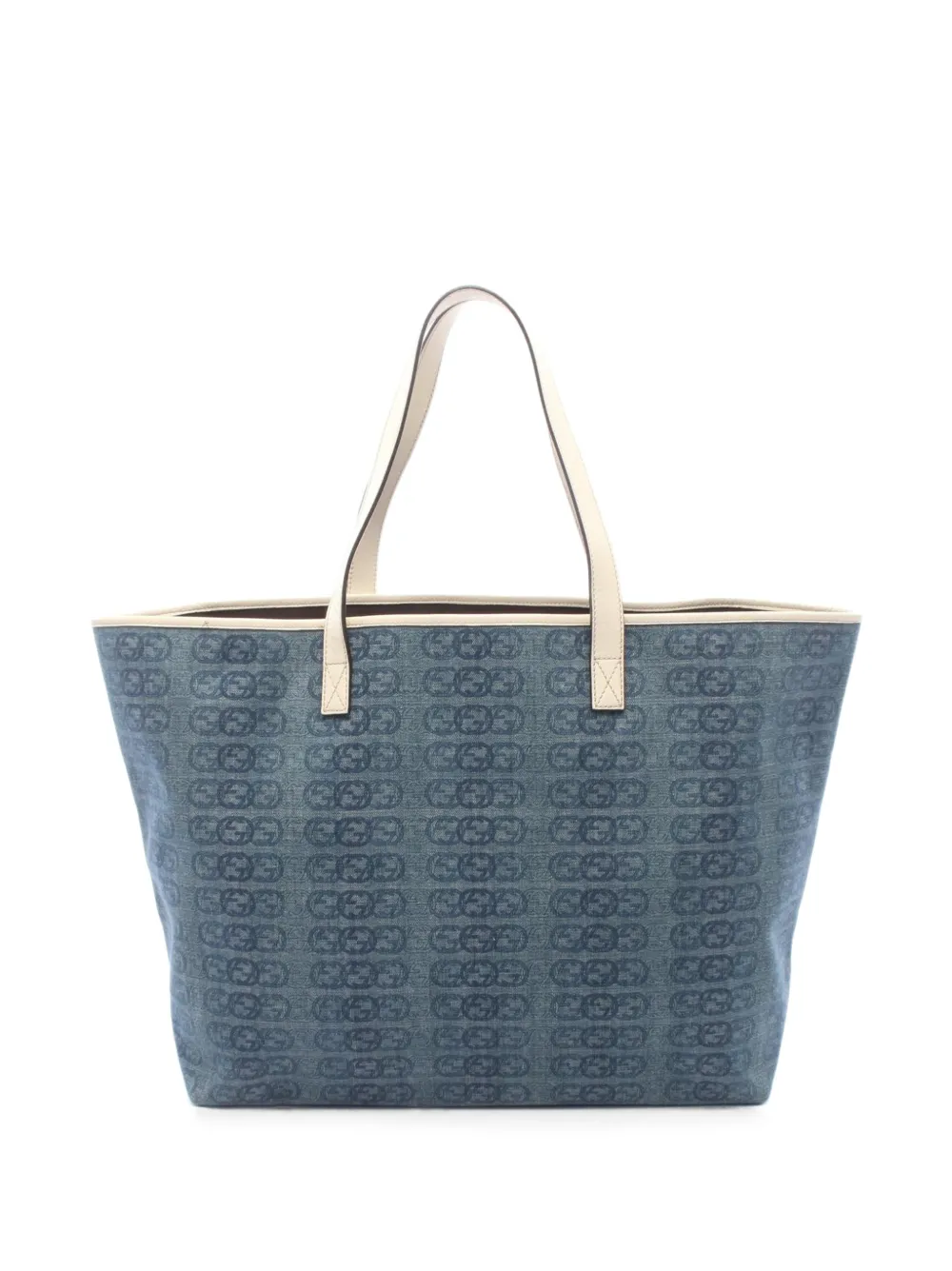 Gucci Pre-Owned 2010s Interlocking G tote bag - Blue