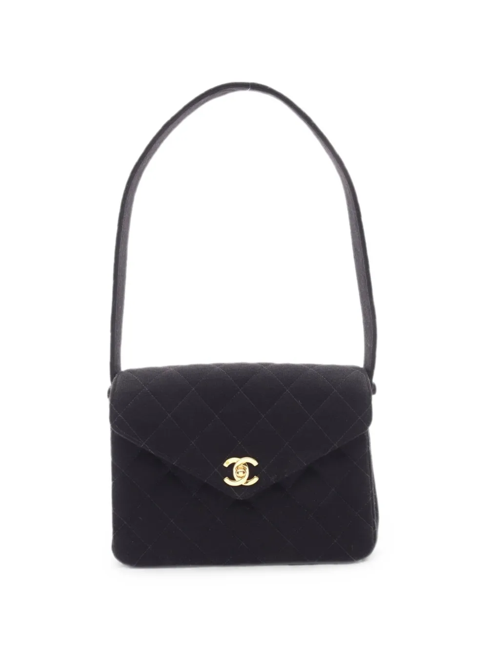 CHANEL Pre-Owned 1997-1999 Matelassé shoulder bag - Black