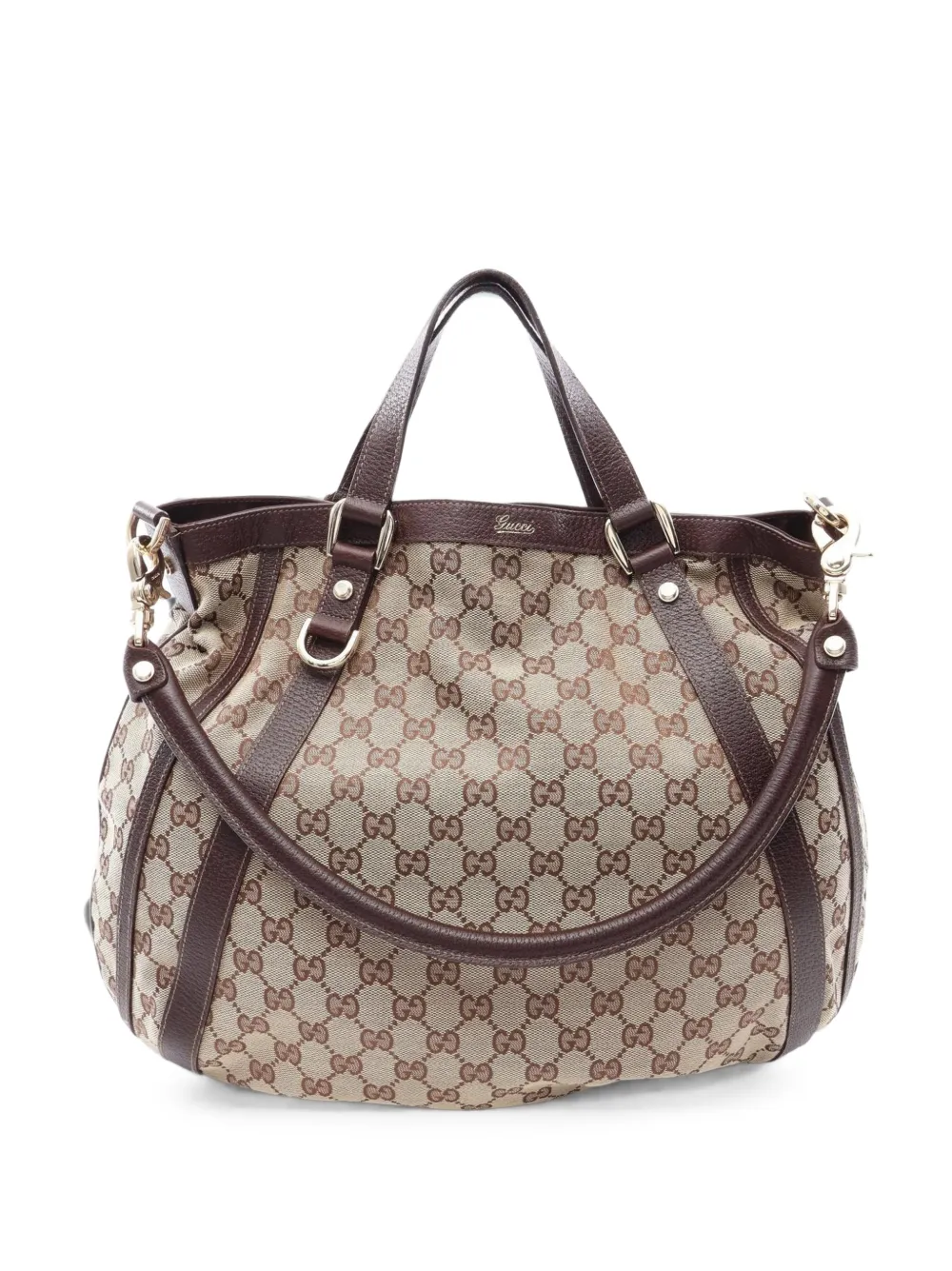 Gucci Pre-Owned 2000s GG Abby canvas tote bag - Neutrals