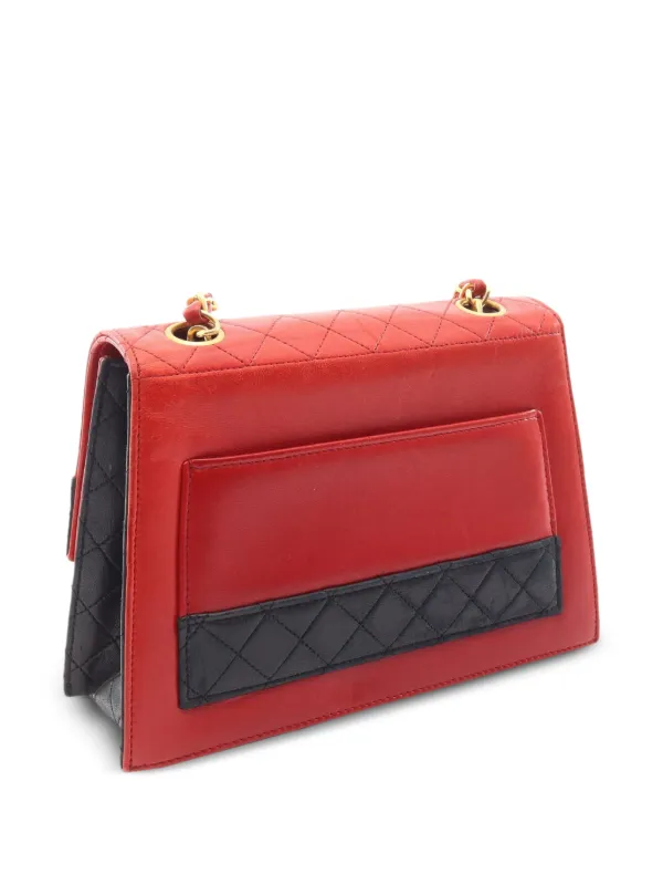 CHANEL Pre-Owned 1989-1991 マトラッセ チェーン ショルダーバッグ 