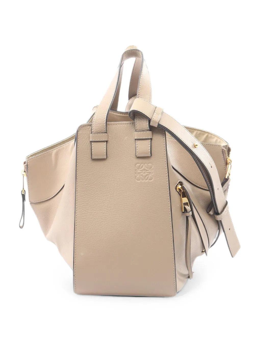 Loewe Pre-Owned 2000s kleine Hammock Tote Bag - Nude
