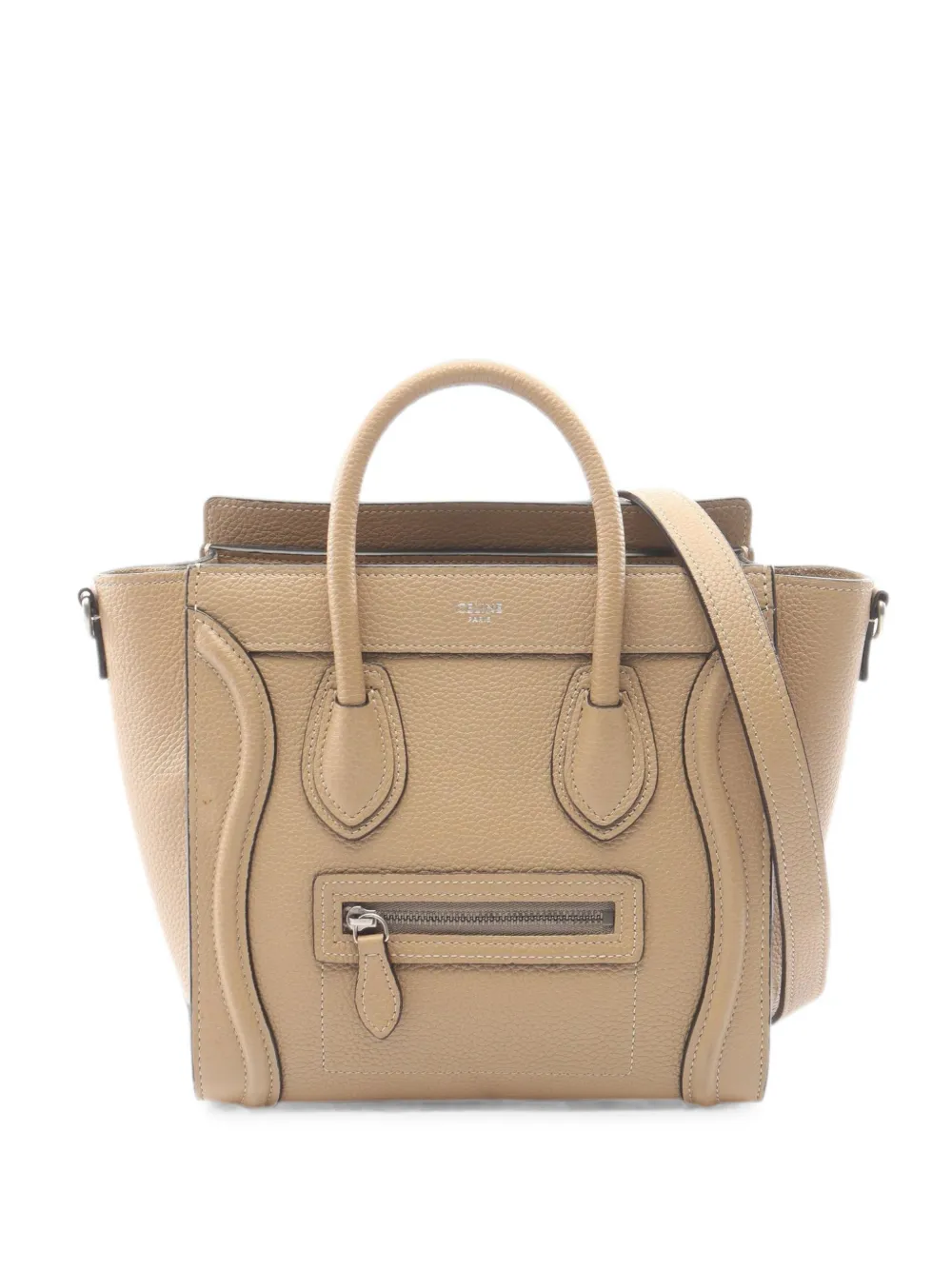 Celine Pre-Owned 2010s Luggage Nano tote bag - Neutrals