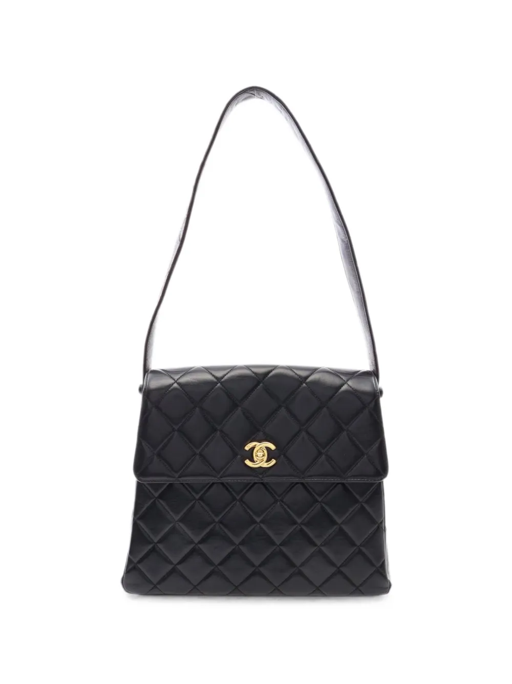 CHANEL Pre-Owned 1997-1999 Matelassé shoulder bag - Black