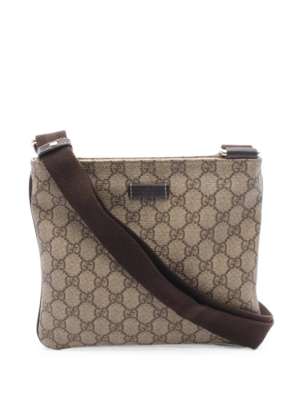 Gucci Pre-Owned 2010s GG Supreme shoulder bag - Toni neutri