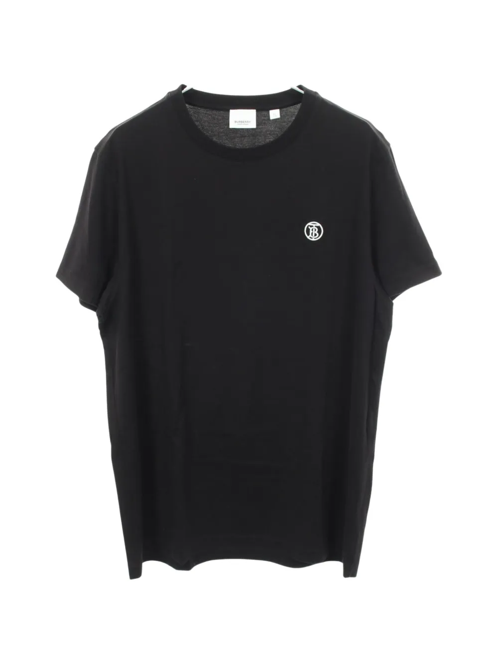Burberry Pre-Owned 2000s logo-embroidered T-shirt - Nero