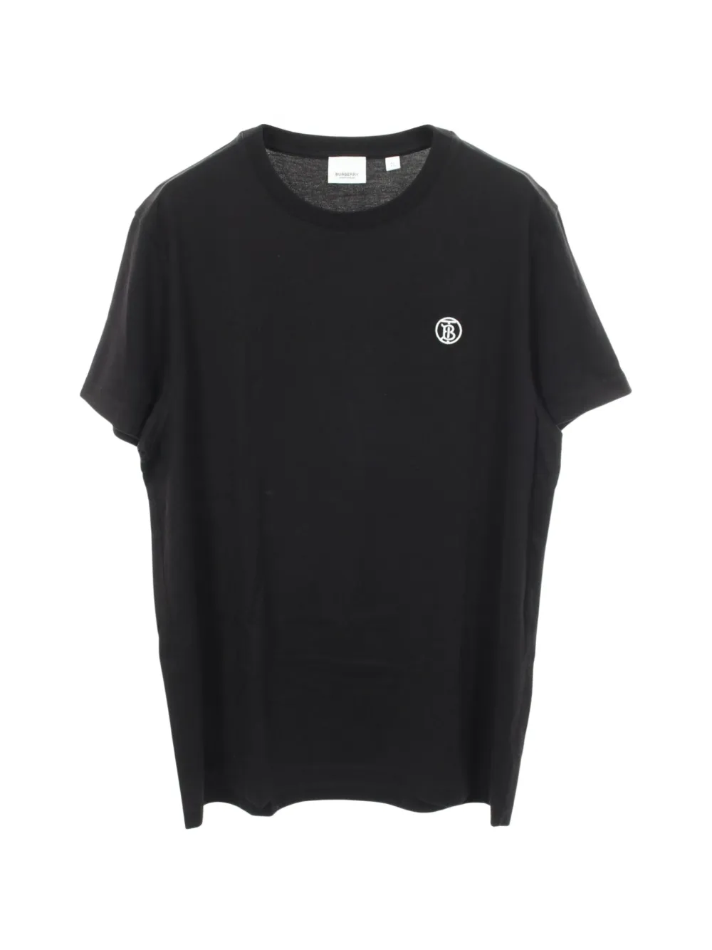 Burberry Pre-Owned 2000s logo-embroidered T-shirt - Schwarz