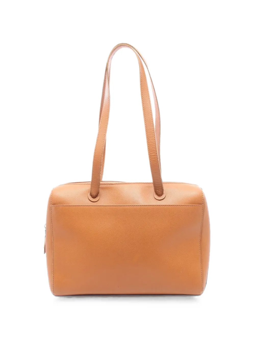 CHANEL Pre-Owned Boston Caviar shoulder bag - Orange