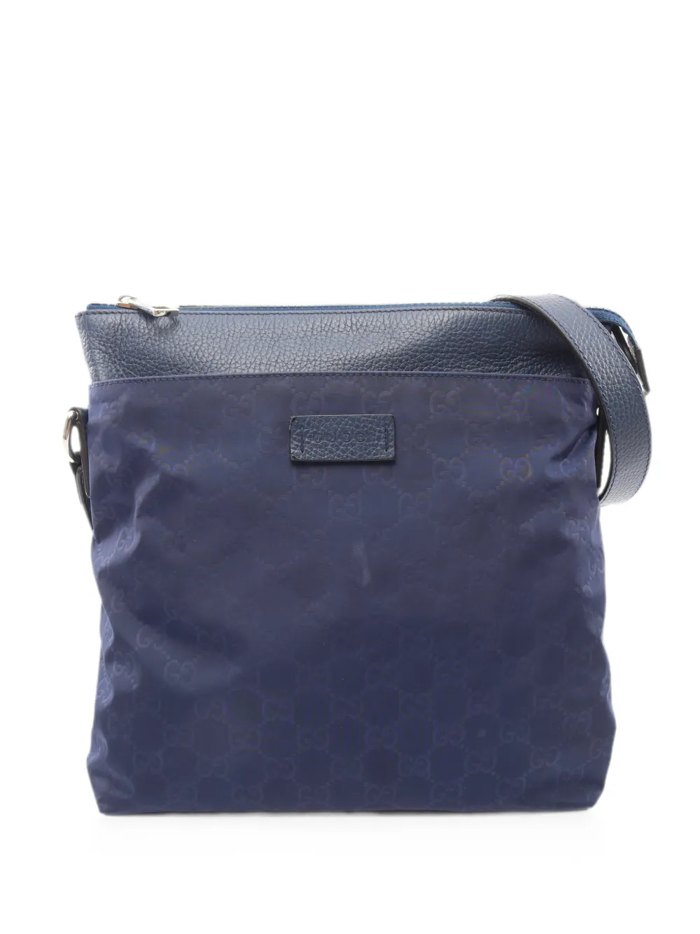 Gucci Pre-Owned 2000s GG pattern shoulder bag - Blu