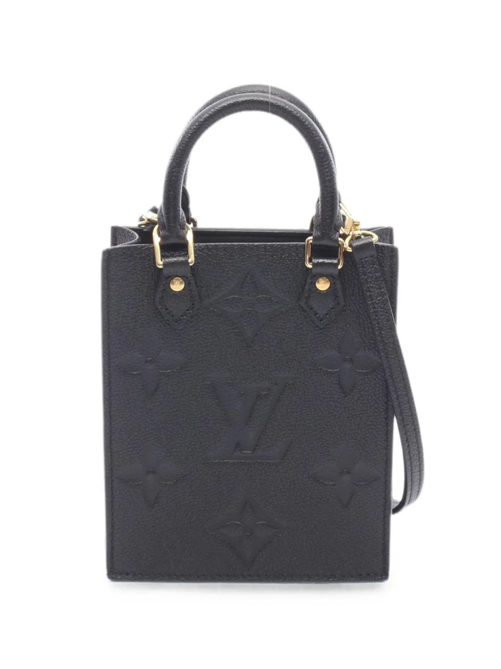 Louis Vuitton Pre-Owned Petit Sac Plat Empreinte Tote Bag mit Monogramm - Schwarz