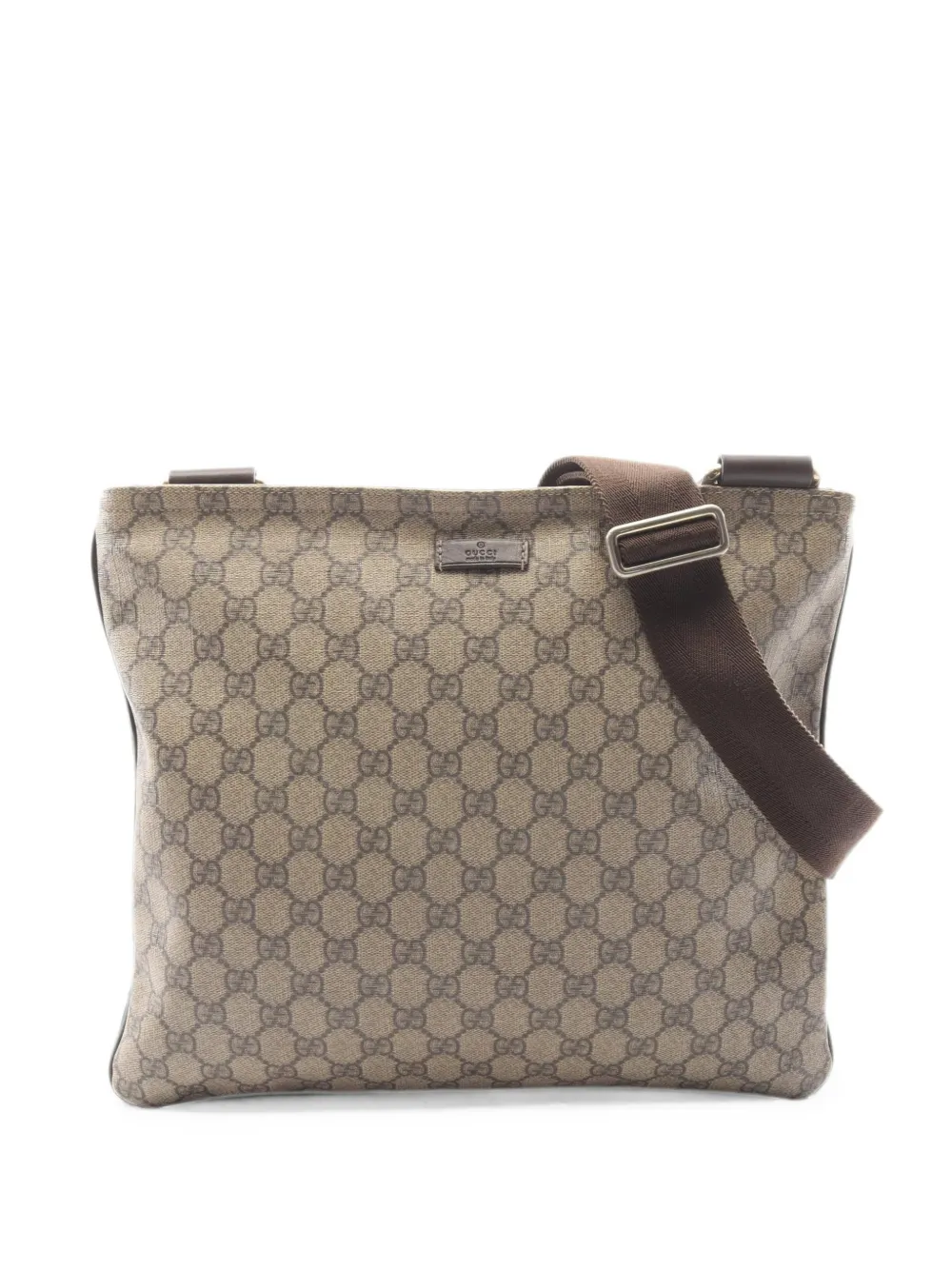 Gucci Pre-Owned 2000s GG Supreme shoulder bag - Toni neutri