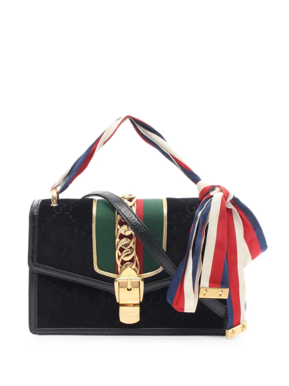 Gucci Pre-Owned 2010s Sylvie GG pattern tote bag - Nero