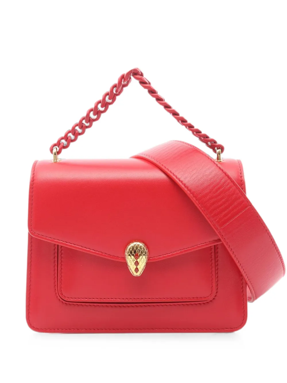 Bvlgari Pre-Owned 2010s Serpenti Forever mini bag - Rosso
