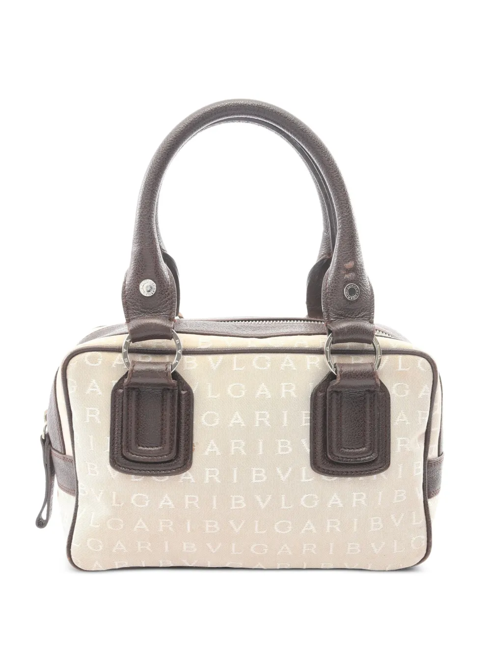 Bvlgari Pre-Owned 2000s Logomania handbag - Nude