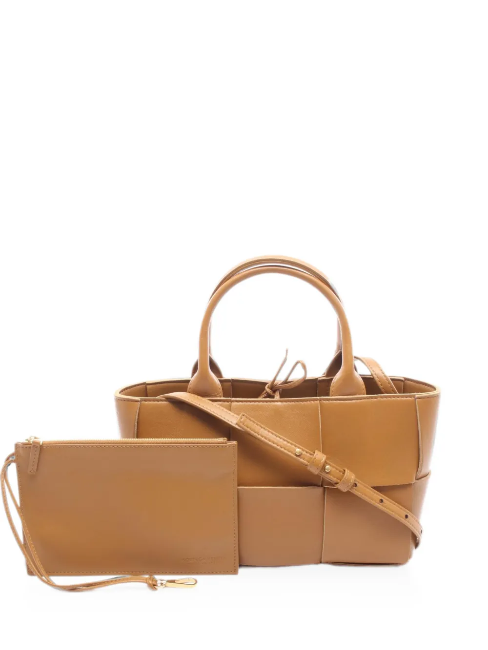 Bottega Veneta Pre-Owned 2010s mini Arco 2way tote bag - Nude