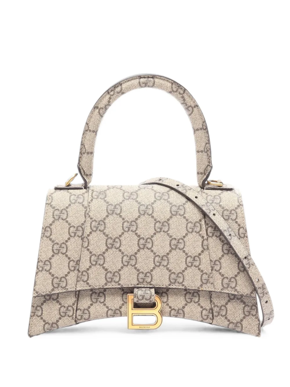 Gucci Pre-Owned x Balenciaga Hourglass Hacker Project tote bag - Toni neutri