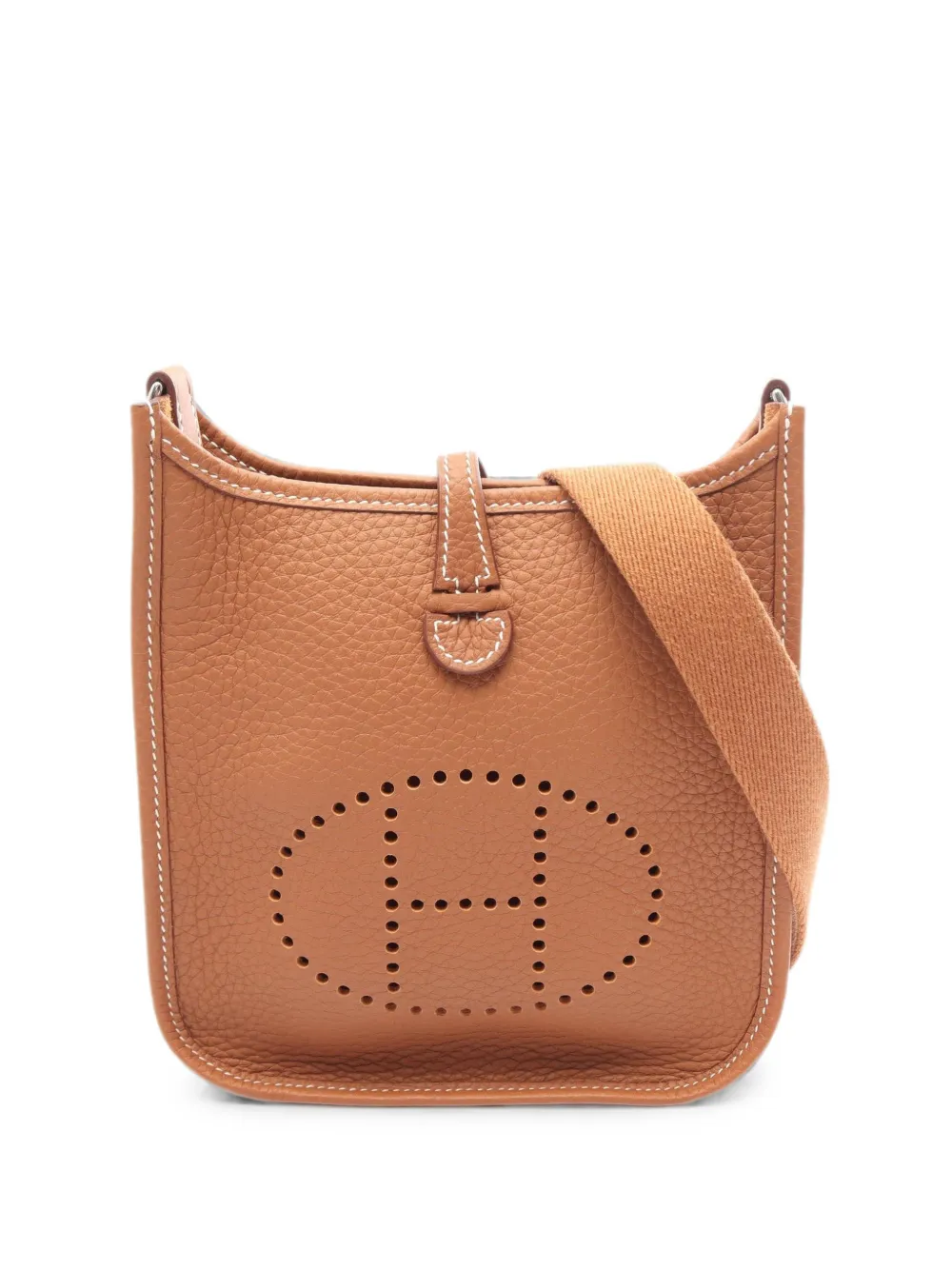 Hermès Pre-Owned 2020 Evelyn Amazon shoulder bag - Braun