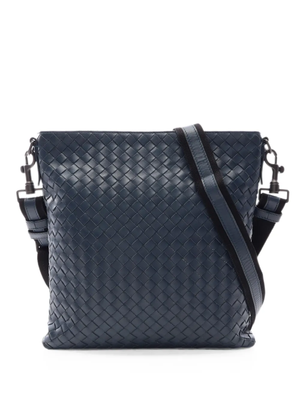 Bottega Veneta Pre-Owned 2010s Intrecciato shoulder bag - Blue