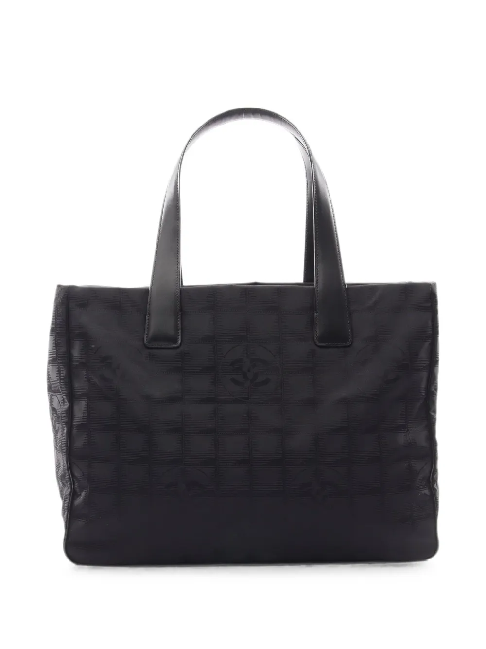 CHANEL Pre-Owned 2005-2006 MM New Travel Line tote bag - Black