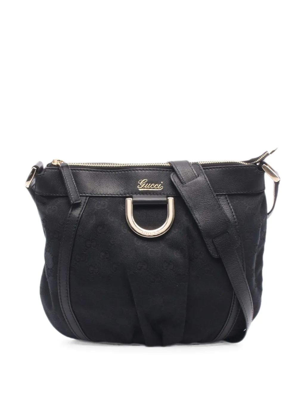 Gucci Pre-Owned 2010s Abby GG canvas shoulder bag - Schwarz