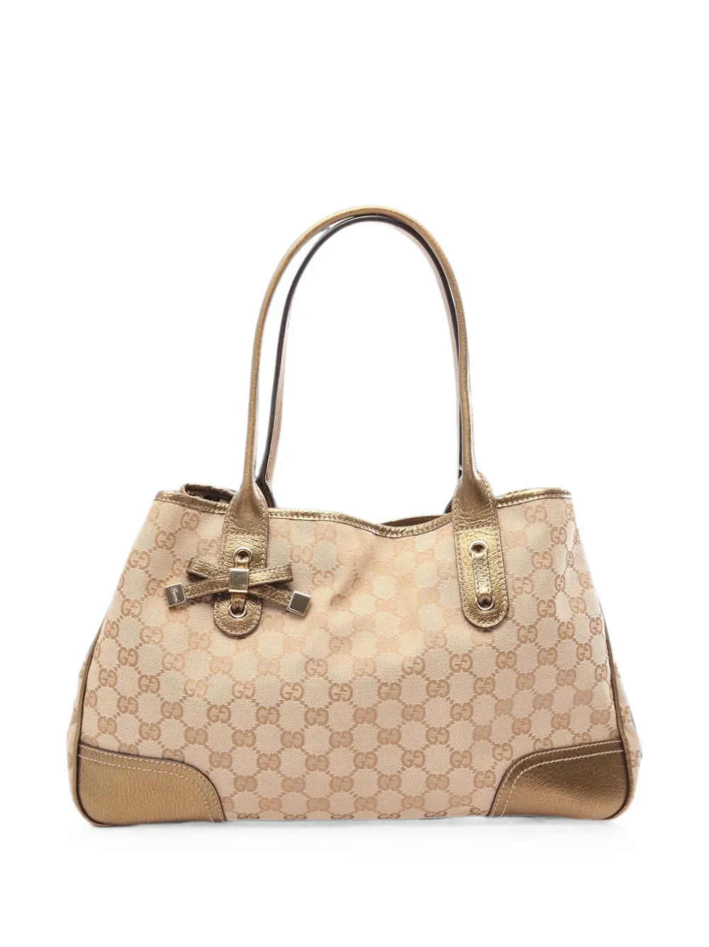 Gucci Pre-Owned 2000s Princy GG canvas tote bag - Toni neutri