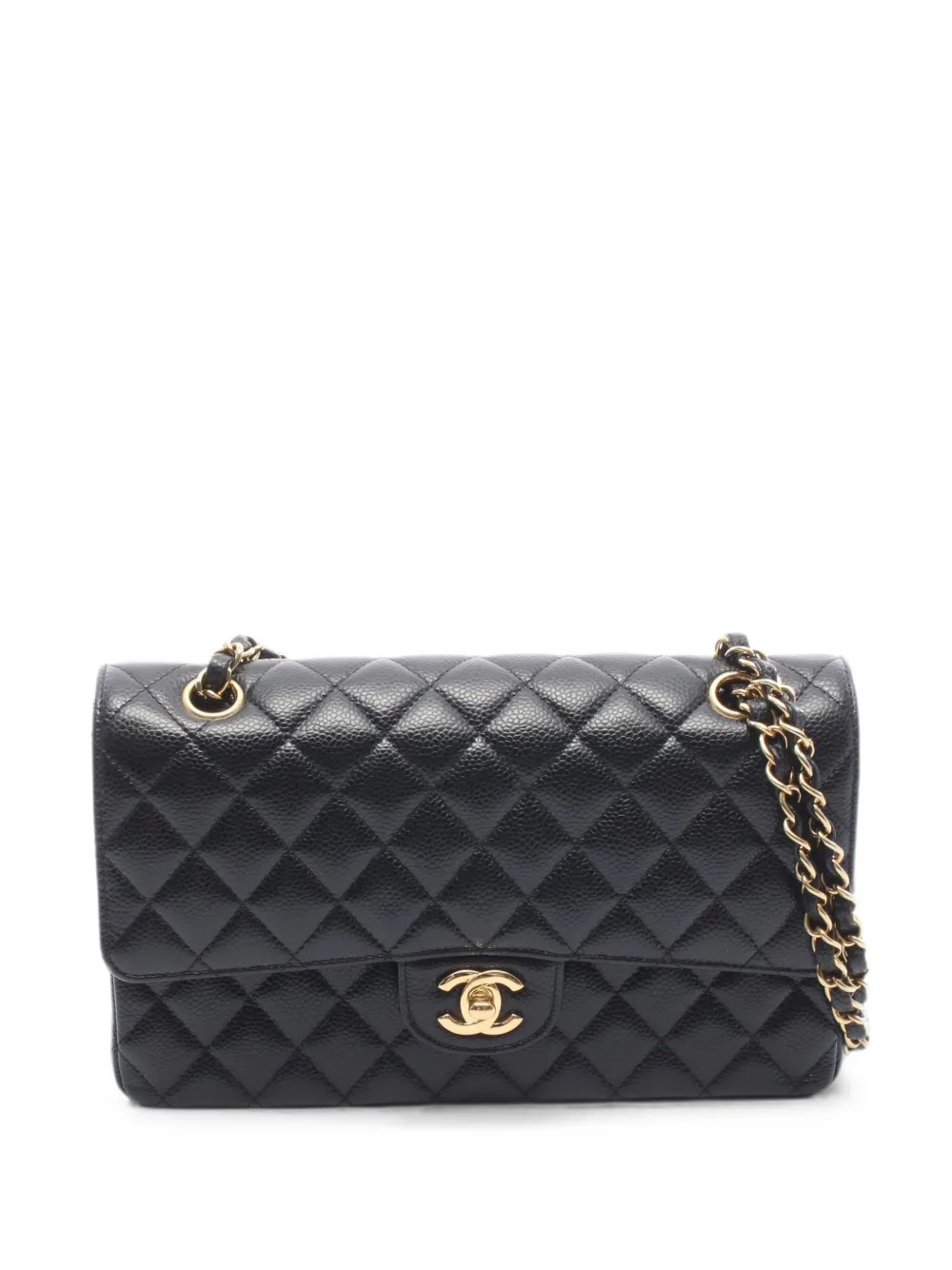 CHANEL Pre-Owned Matelassé Double Flap shoulder bag - Nero