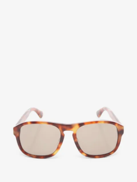 Gucci Pre-Owned 2020s squared-frame sunglasses