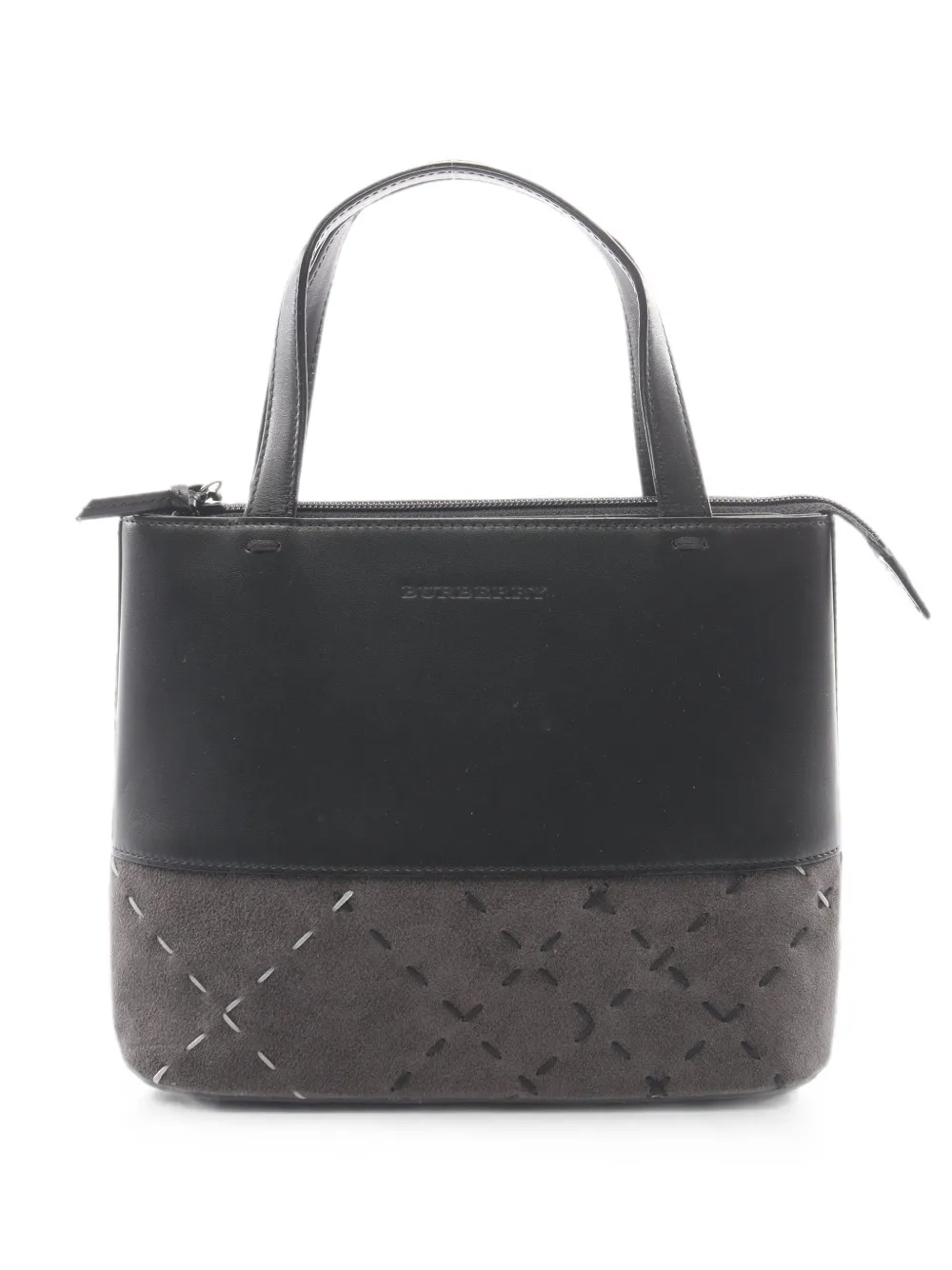 Burberry Pre-Owned 2000s panelled tote bag - Nero