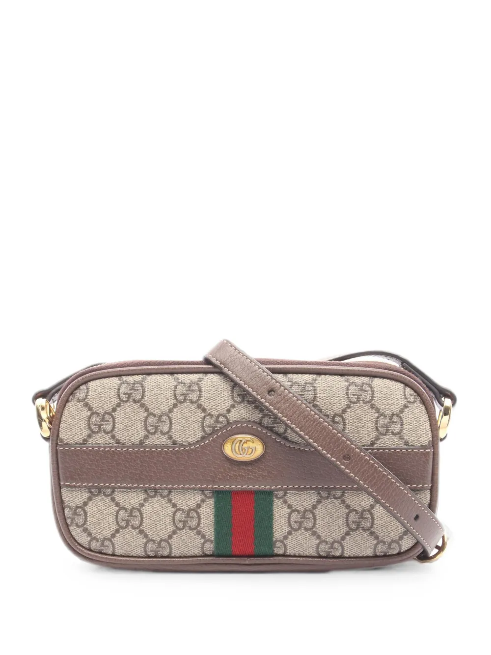 Gucci Pre-Owned 2010s Ophidia GG Supreme Sherry Line shoulder bag - Toni neutri