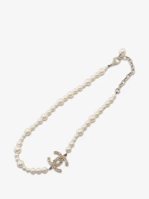CHANEL Pre-Owned 2022 Coco Mark necklace